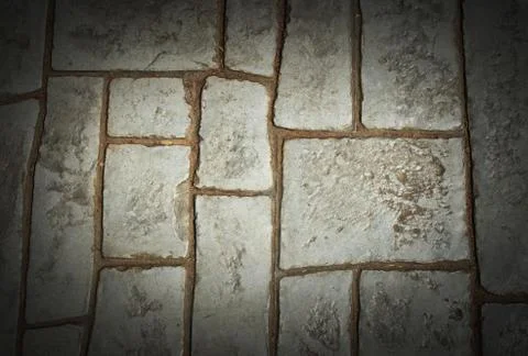 Grey tile brick bakground texture pattern for design Stock Photos