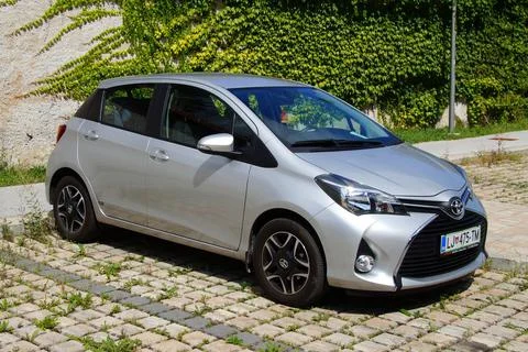 Grey Toyota Ayco Stock Photos