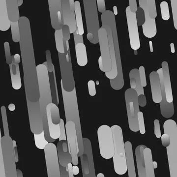 Grey trendy gradient background with seamless rounded stripe pattern 스톡 일러스트