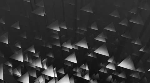 Grey triagonal edge Stock Footage 47008765