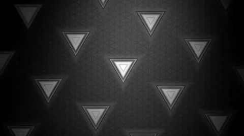Grey triangle pattern Stock Footage 45367298