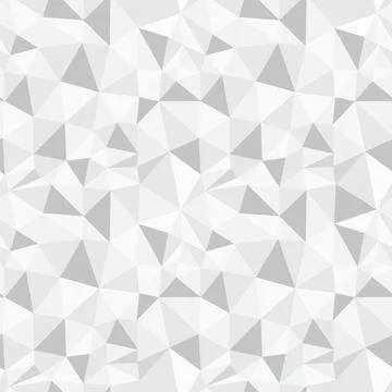 Grey triangles simple seamless geometric pattern Stock Illustration
