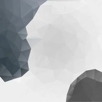 Grey Triangular Design On Abstract Low Poly Geometric Polygonal Background Stock Illustration