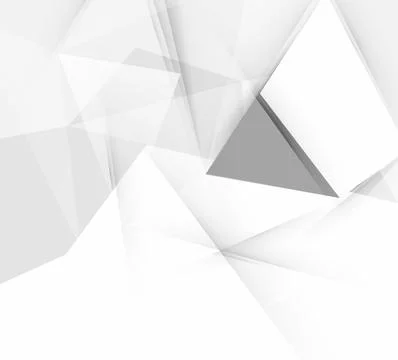 Grey triangular vector abstract background Illustrazione stock