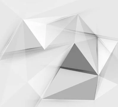 Grey triangular vector abstract background Illustrazione stock