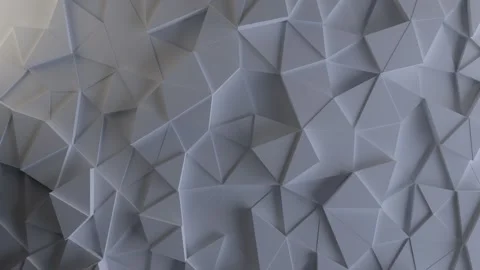 Grey Triangular Wall Motion 4K Stock Footage 281935011
