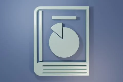 Grey User manual icon isolated on purple-blue background. User guide book. .. Illustrazione stock