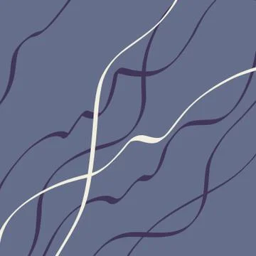 Grey vector background with simple ribbons, elegant stripes Illustrazione stock