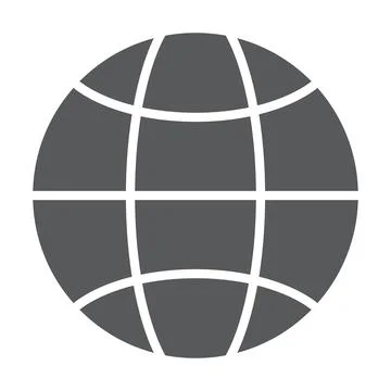 Grey vector solid web icon isolated on white background Stockillustratie