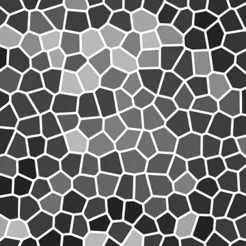 Grey wall mosaic Ilustración de archivo