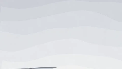 Grey wave loop pattern texture motion graphic flat design abstract Stock Footage 346870058