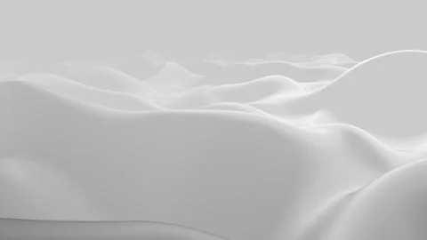 Grey waves lowing in fog able to loop endless Stock Footage 321357296
