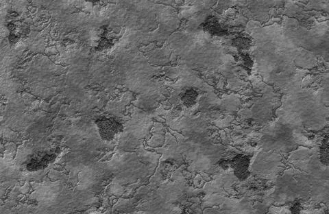 Grey weathered stone surface with cracks and cratered texture for background and Stock Illustration