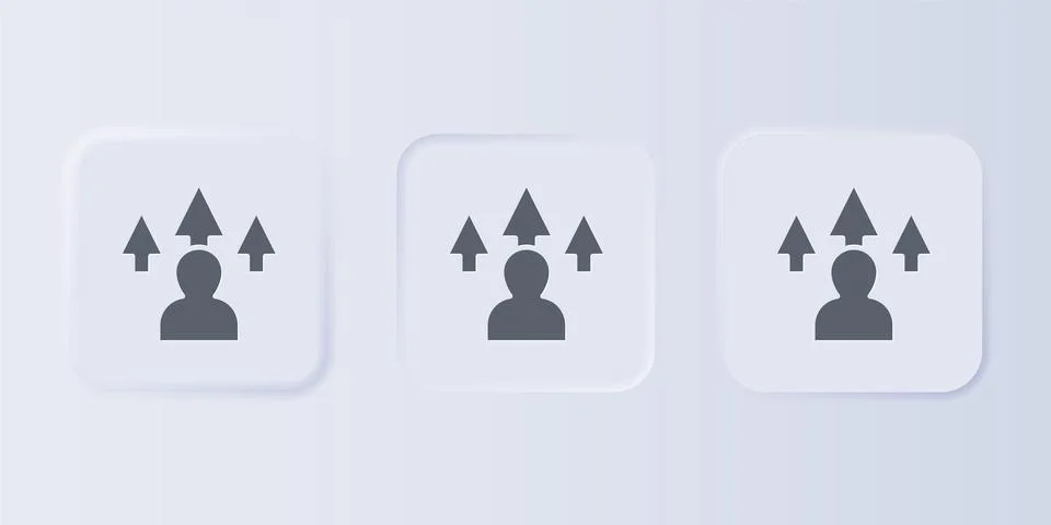 Grey Web design and front end development icon isolated on grey background... Illustrazione stock