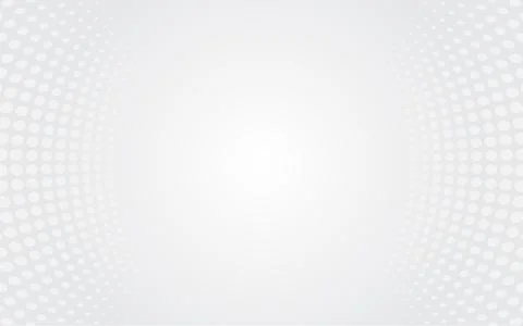 Grey white abstract background halftone dot style business background concept Stock Illustration
