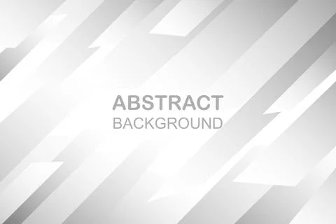 Grey white abstract background paper shine and layer element vector for Stock Illustration