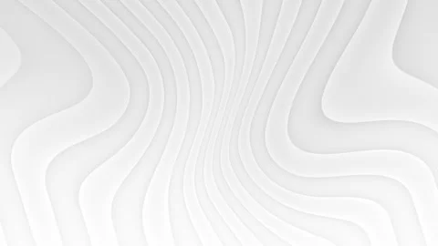 Grey white curve waves flowing abstract corporate motion background Stock Footage 251390384