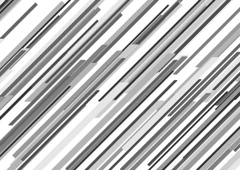 Grey white geometric tech abstract minimal striped background 스톡 일러스트