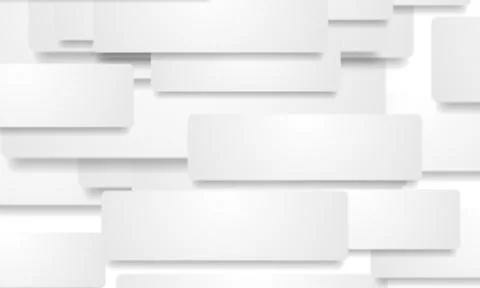 Grey white minimal geometric background with smooth stripes Stock Illustration