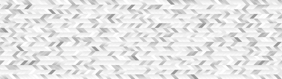 Grey white small geometric elements abstract tech banner design Stock Illustration