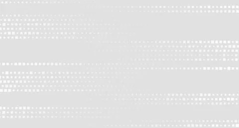 Grey white small square dots abstract hi-tech background Stock Illustration