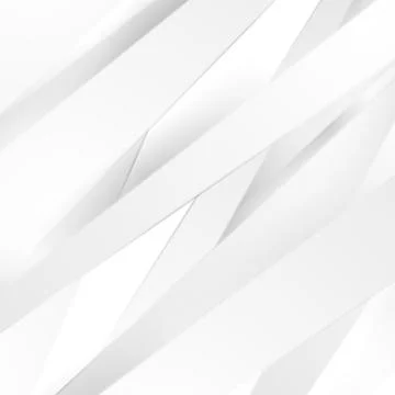 Grey white smooth stripes abstract geometric background Stock Illustration