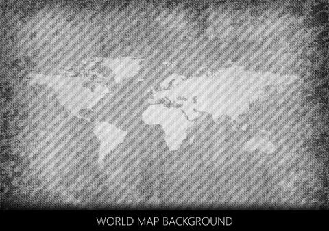 Grey world Illustrazione stock