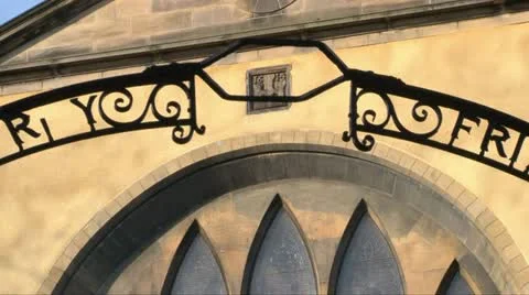 Greyfriars Church Stock Footage 10886890