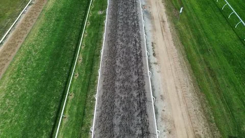 Greyhound Racing Track Stock Photos