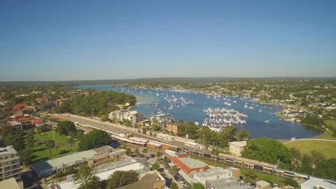 Greys Point View Video stock 75127592