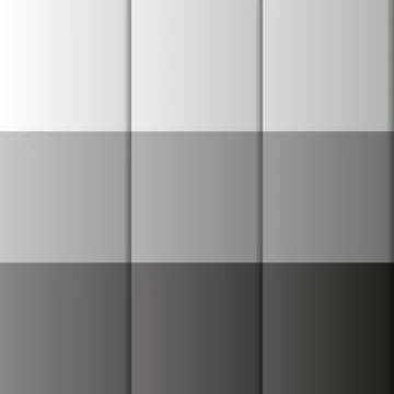Greyscale background made of boxes in shades of grey Stock Illustration