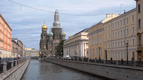 The Griboyedov Canal Stock Footage 115096665