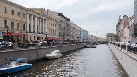 The Griboyedov Canal, Stock Footage 115096700