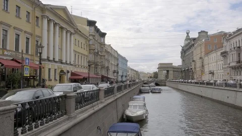 The Griboyedov Canal, Video stock 115096712