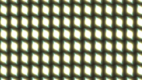 Grid of abstract light patterns in a design Stock Footage 339322717