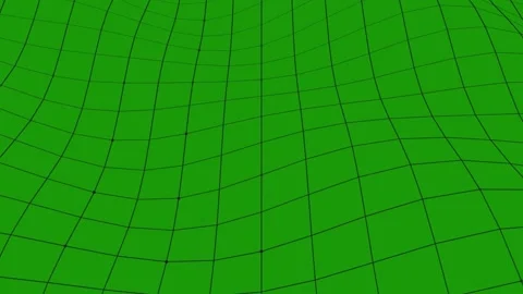 Grid Abstract Surface Wave Visualizer for Presentation Backgrounds and 库存影片 334591281