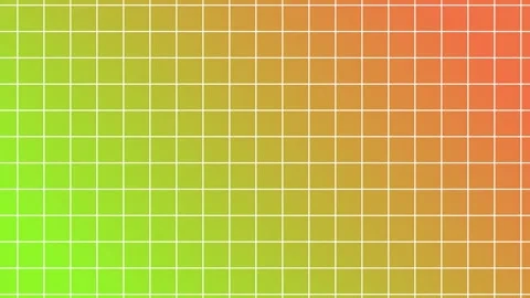 Grid abstract yellow orange background with white line pattern 4K seamless loop Stock-Footage 297529265