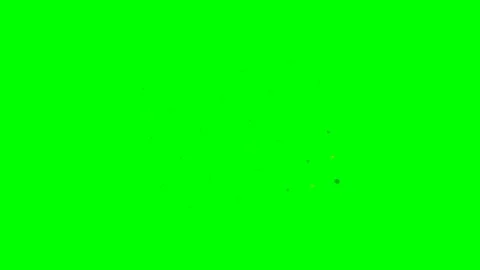 A grid of alternating black and yellow hexagons on a bright green background Stock Footage 340265043