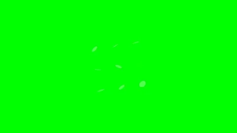 Grid animation loading icon with rotating white squares 動画素材 346735745