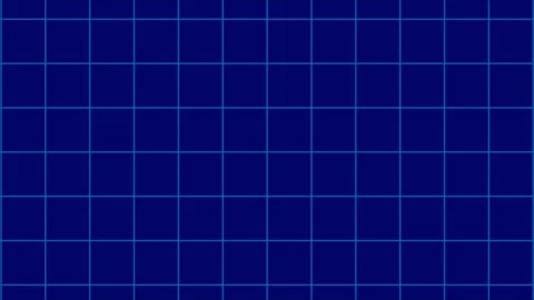 Grid background animation video on navy blue . Stock Footage 299523172