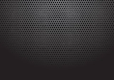 Grid background with dot spot pattern. Dark vector Illustration. Stock Illustration