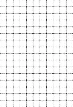 Grid background with lines and dots. Black grid for motion graphic, VFX tracking Stock Illustration