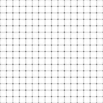 Grid background pattern with lines and dots. Grid for motion graphic markers Stock Illustration