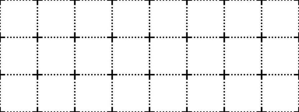 Grid background pattern with lines and dots. Grid for motion graphic markers Stock Illustration