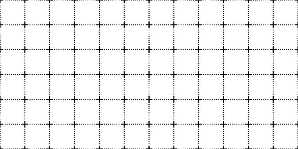 Grid background pattern with lines and dots. Grid for motion graphic markers Stock-Illustration