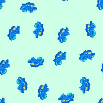 Grid balancing energy isometric icon seamless pattern Stock Illustration