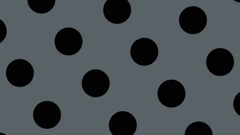 Grid of Black Dots Matrix on Grey Background Abstract Background Stock Footage 111911032