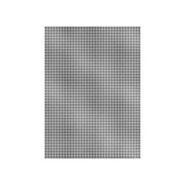 Grid of black dots on a white background vector illustration. Stock Illustration