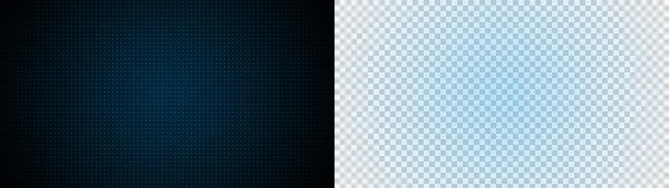 Grid Blue Digital Dot Pattern Background for Technology, Futuristic Interface an Stock Illustration