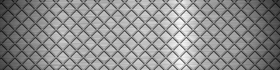 Grid Brushed Metal Texture Illustrazione stock